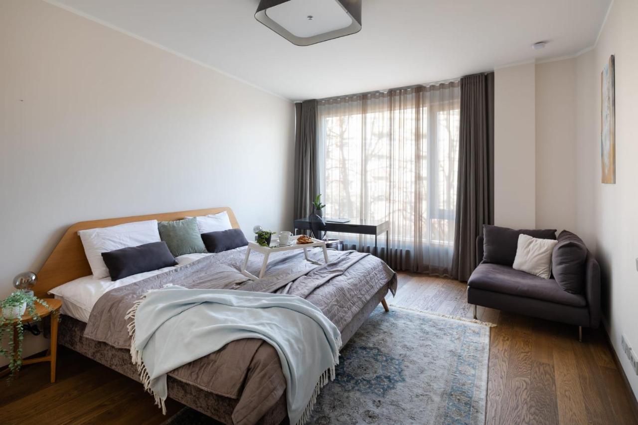 Riga Riverside Spacious One Bedroom Apartment Luaran gambar
